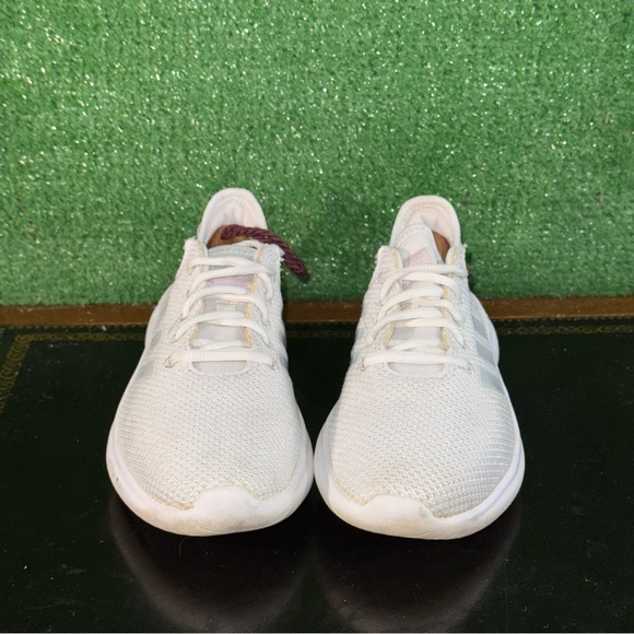 Adidas Cloudfoam QT Flex White Pink DB0242 Women’s Size 7 - Picture 2 of 6